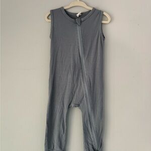 Kate Quinn Sleeveless Gray One Piece